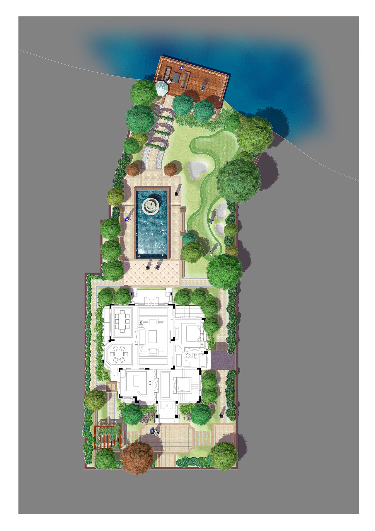 私人别墅景观设计