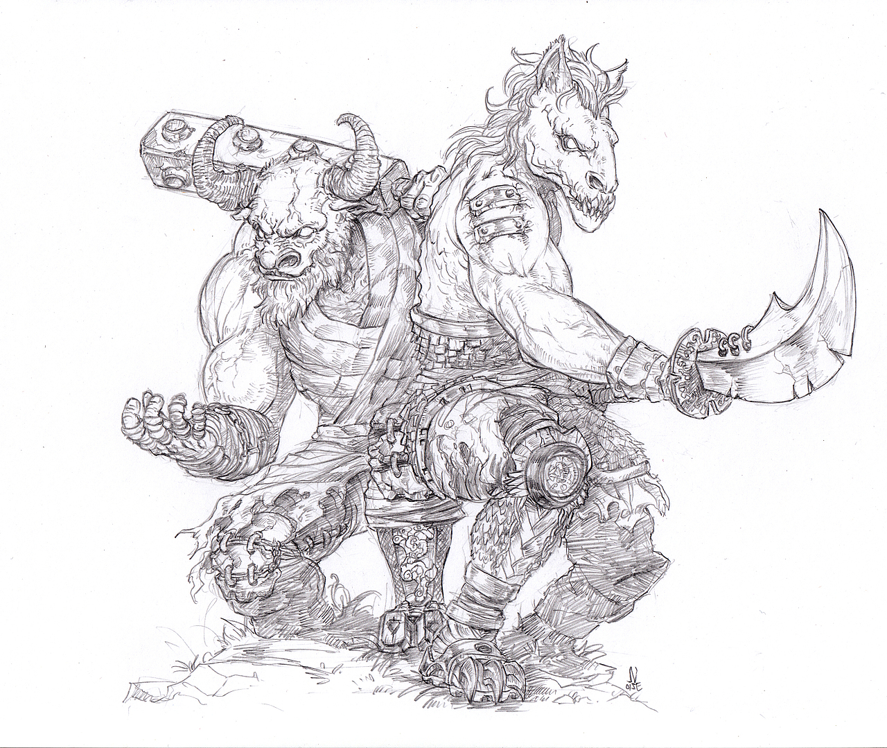 【非正式】牛头马面