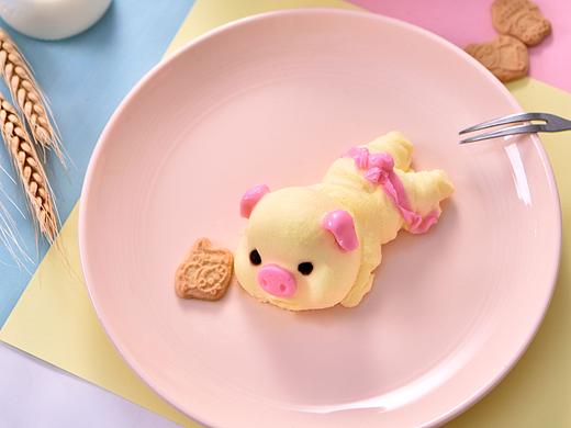 卡纸上的食品