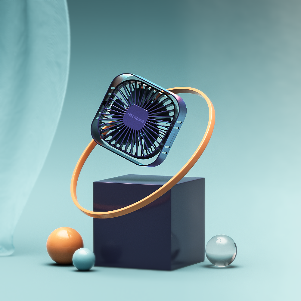 USB桌面风扇详情页（纯C4D建模）（图ZMjUyMDYyNzI4） - 场景 - 站酷设计师妙手x回春原创素材 - 站酷ZCOOL