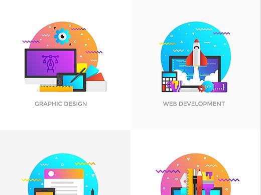 互联网金融icons