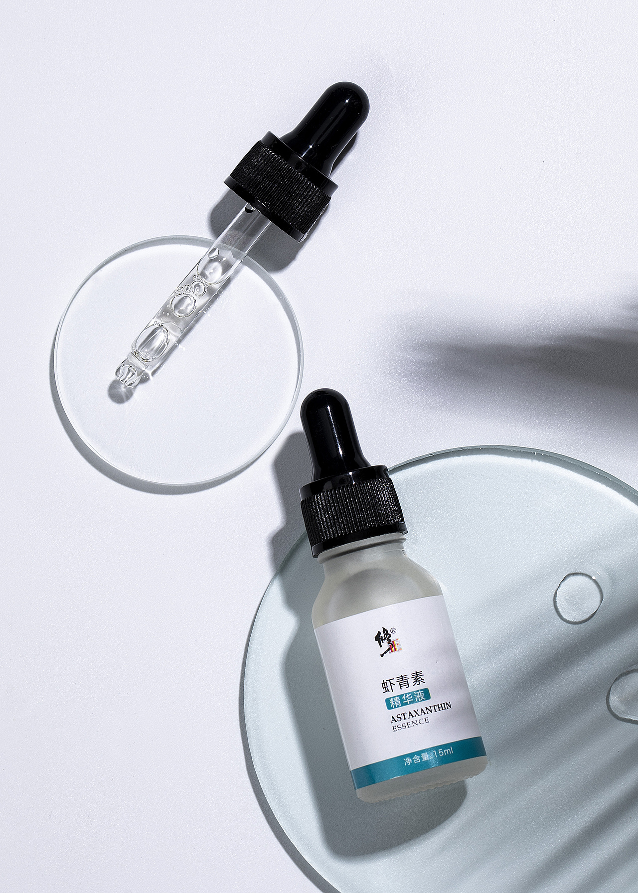 化妆品冻干粉虾青素拍摄