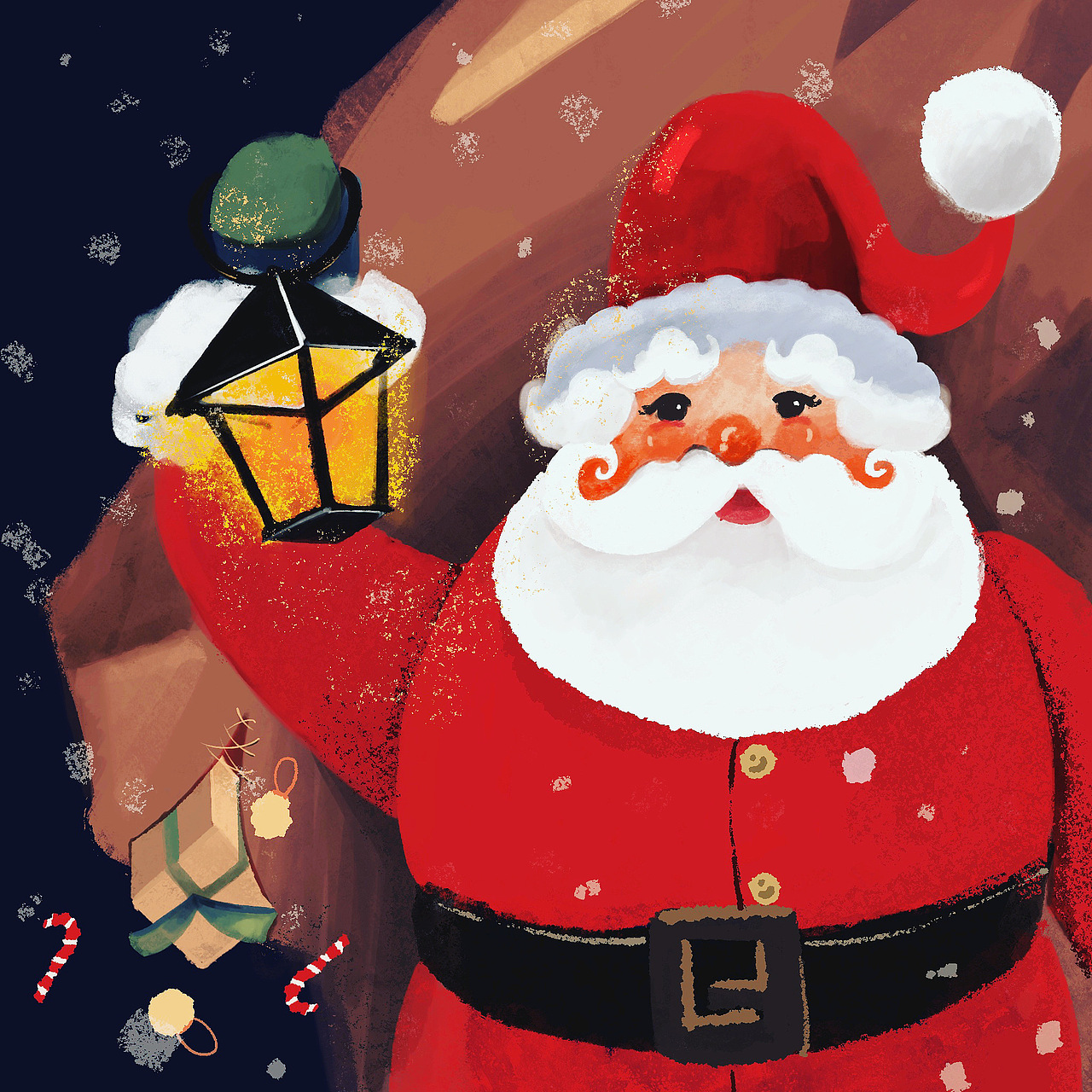 圣诞（图ZMjM3NjMyNzM2） - 儿童插画 - 站酷设计师禾桃设计原创素材 - 站酷ZCOOL