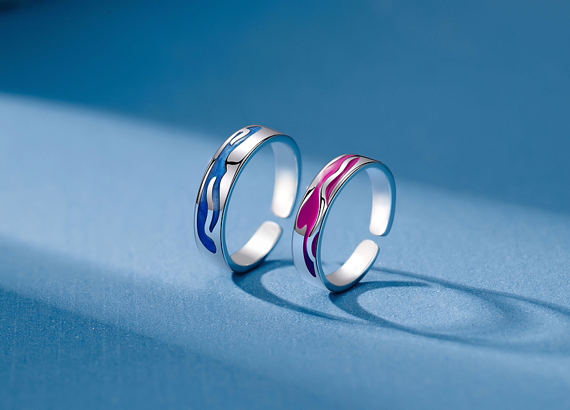 电商摄影|情侣对戒场景图拍摄精修案例1