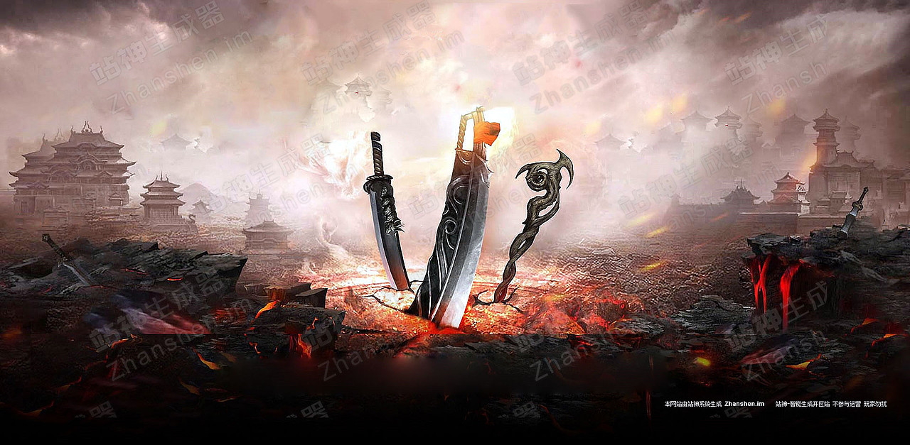 传奇网站模板-复古系列