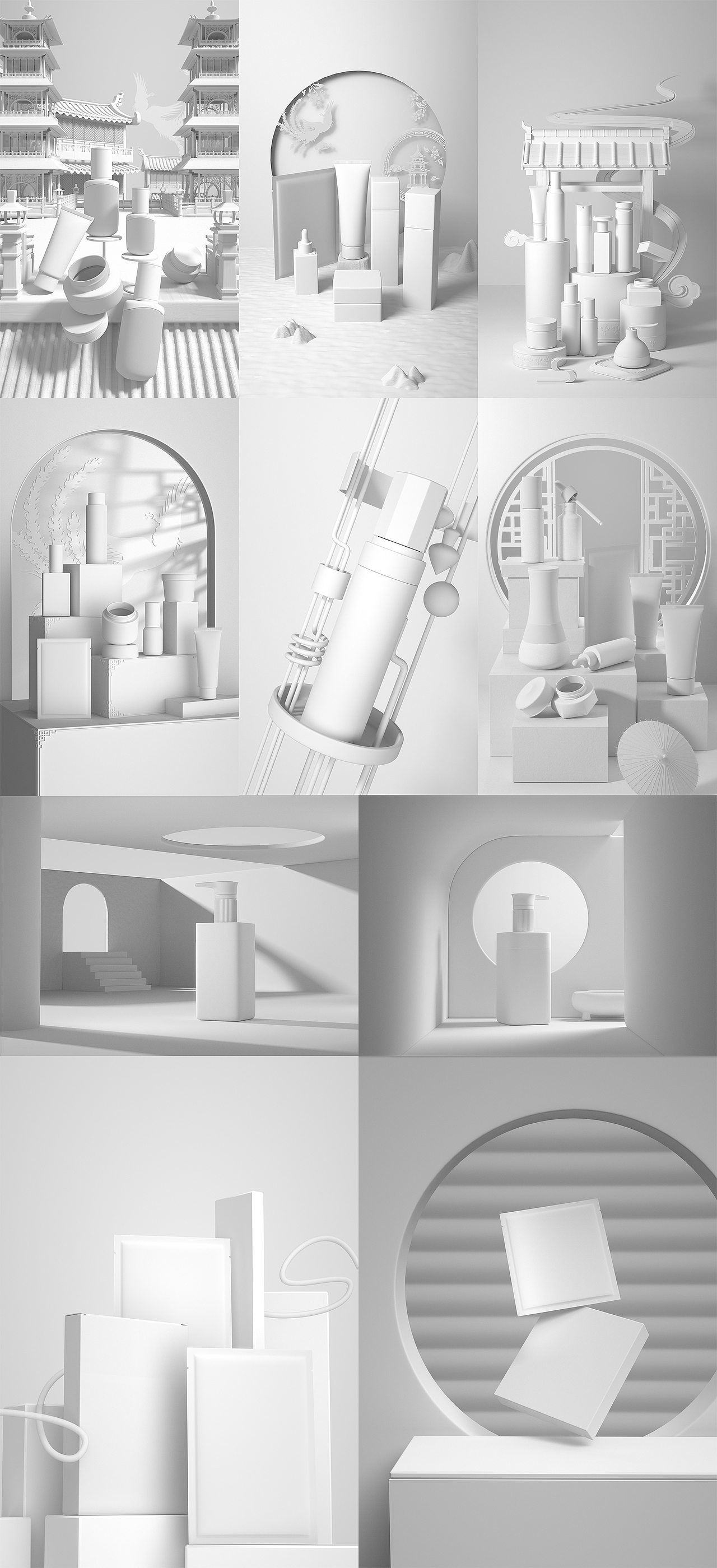 C4D+OCTANE日常工作建模渲染