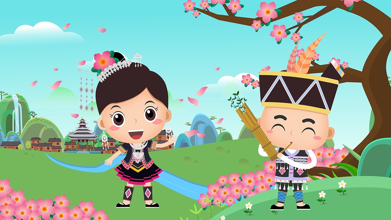 湖南通道侗族旅游动画宣传片