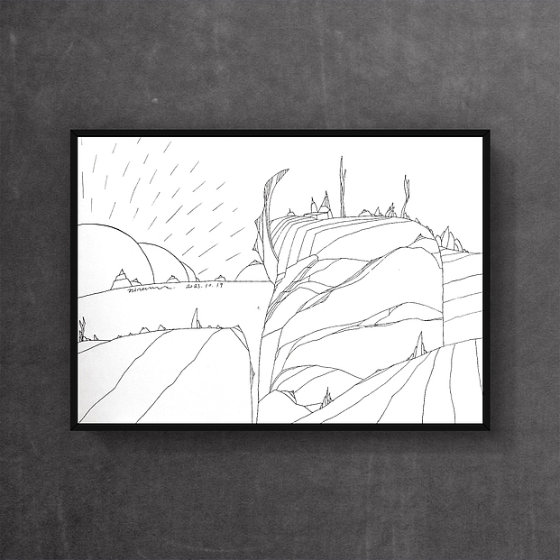 10月线描作品小集