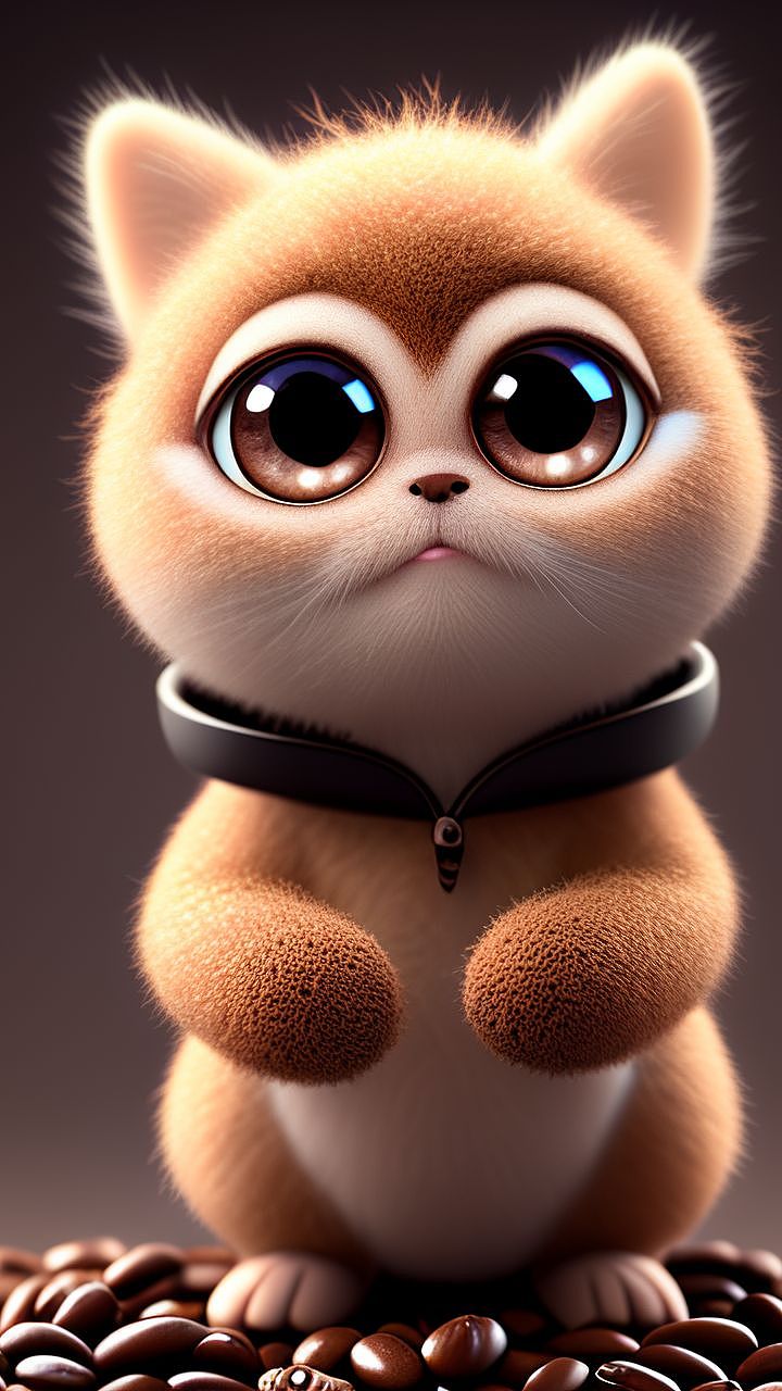 咖啡精灵coffeemonsterIP形象文创周边