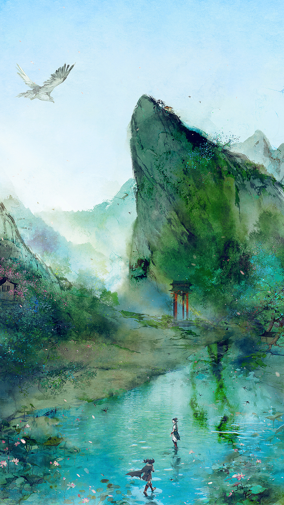 之前画的风语咒杭州/插画师/5年前/14295浏览离城城城