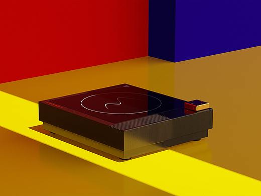 SQUARE electric stove 茶爐（個(gè)人主頁-ZMzgyNjM4ODQ=） - 生活用品 - 站酷設(shè)計(jì)師KaydenHZ原創(chuàng)素材 - 站酷ZCOOL