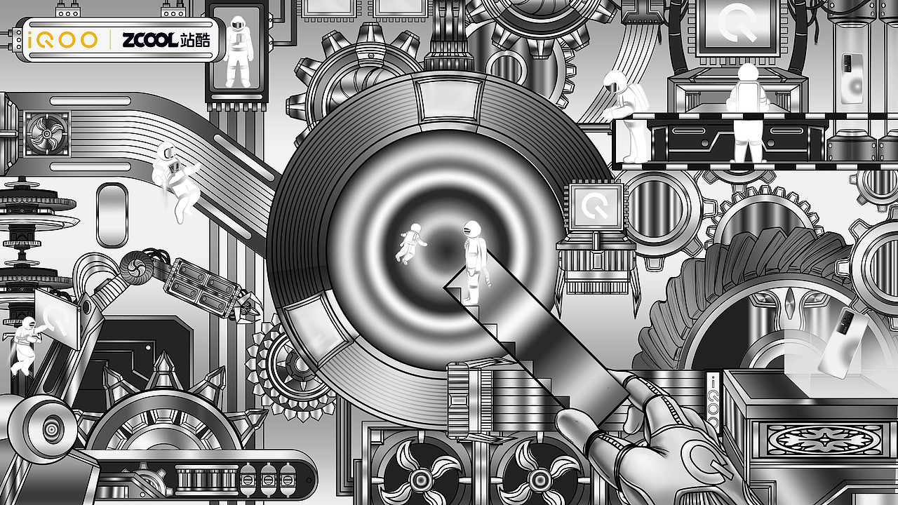 Q的强悍定义——探索未知（图ZMjUzNDQ1MzUy） - 海报 - 站酷设计师Z毛一原创素材 - 站酷ZCOOL