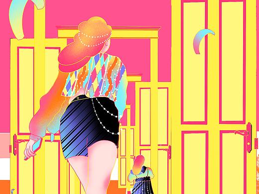 插画设计（个人主页-ZNTY5NzUwMDQ=） - 艺术插画 - 站酷设计师起个名好麻烦原创素材 - 站酷ZCOOL