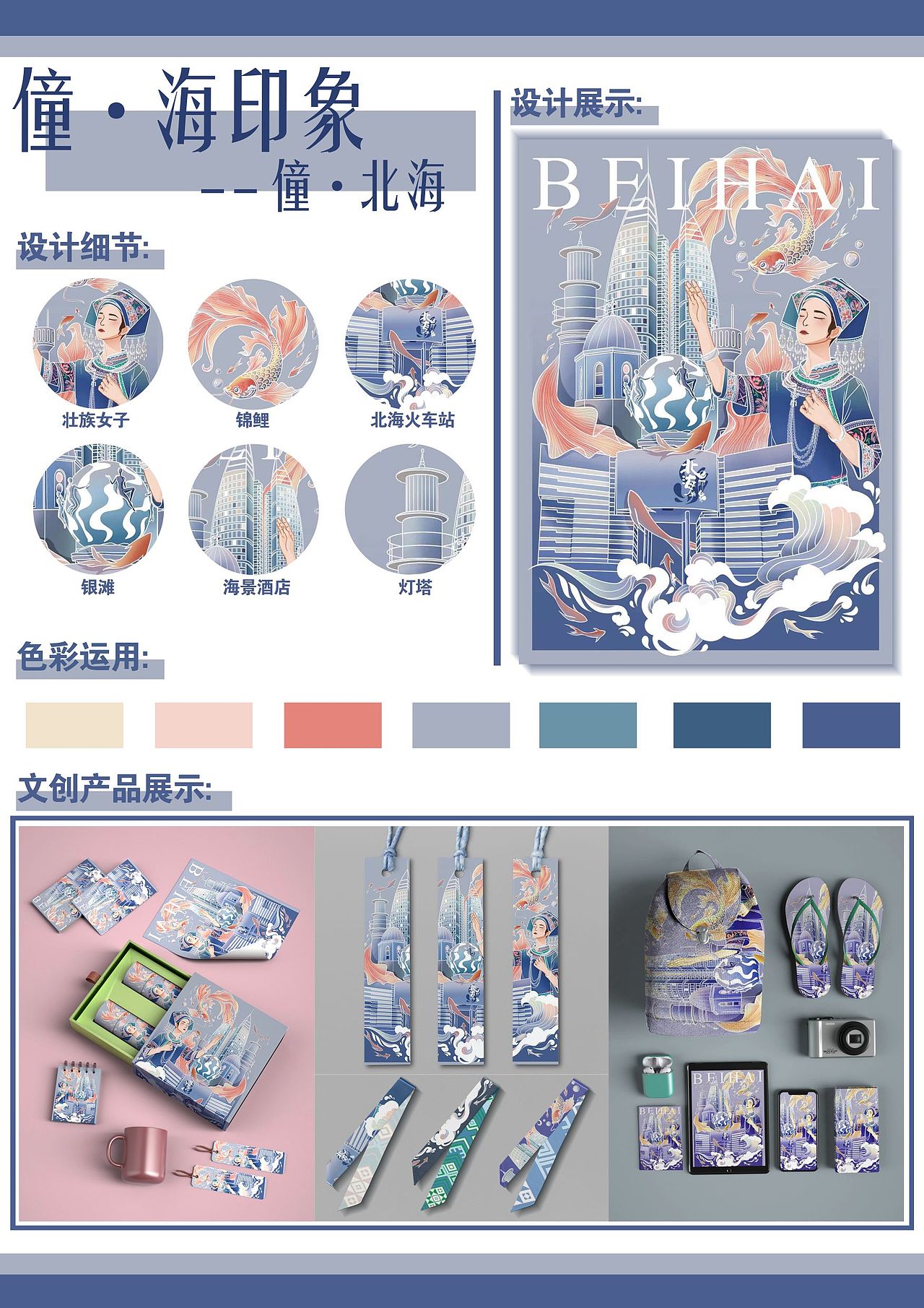 “星光银滩，以海回响”参赛作品展示