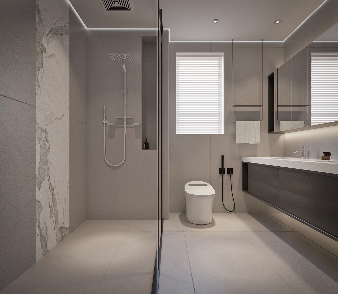 旭辉东樾城115㎡——理想中的现代极简