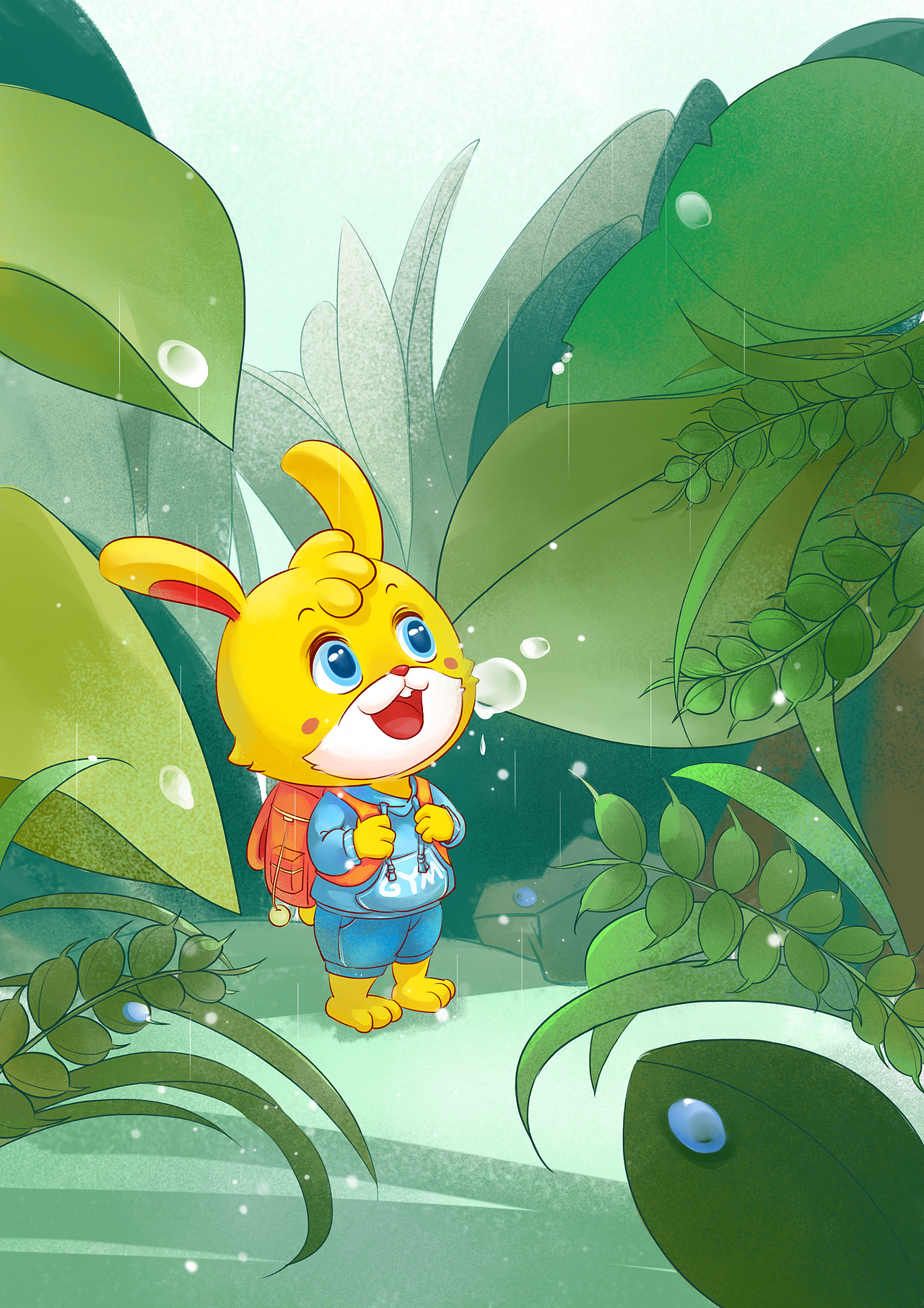 工作图 节气插画 活动海报