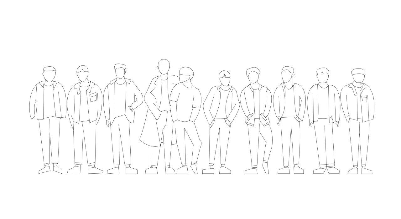 扁平插画人物（图ZMjc1NDc0Mjg0） - 创作习作 - 站酷设计师小培培啊原创素材 - 站酷ZCOOL