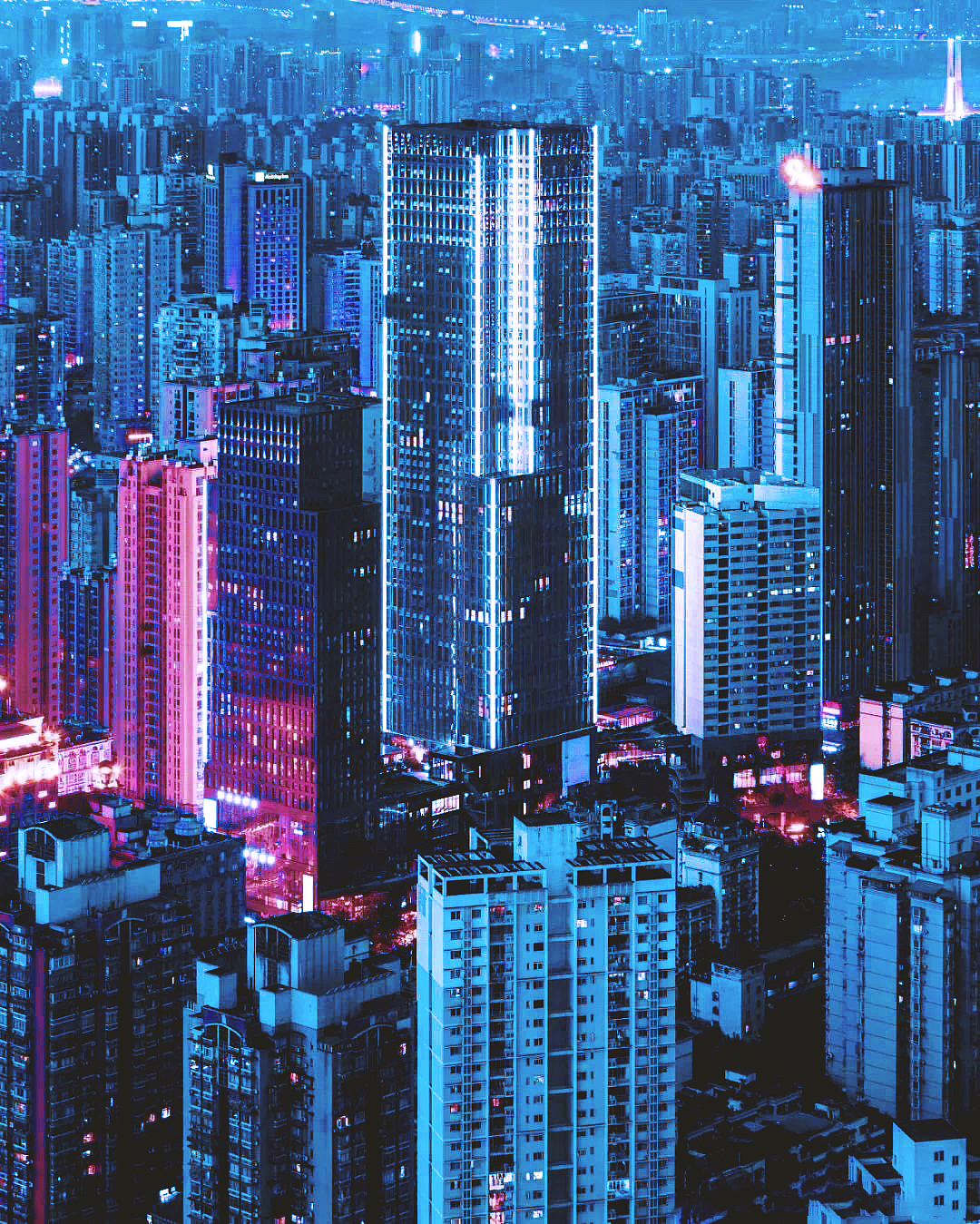 城市赛博朋克风格