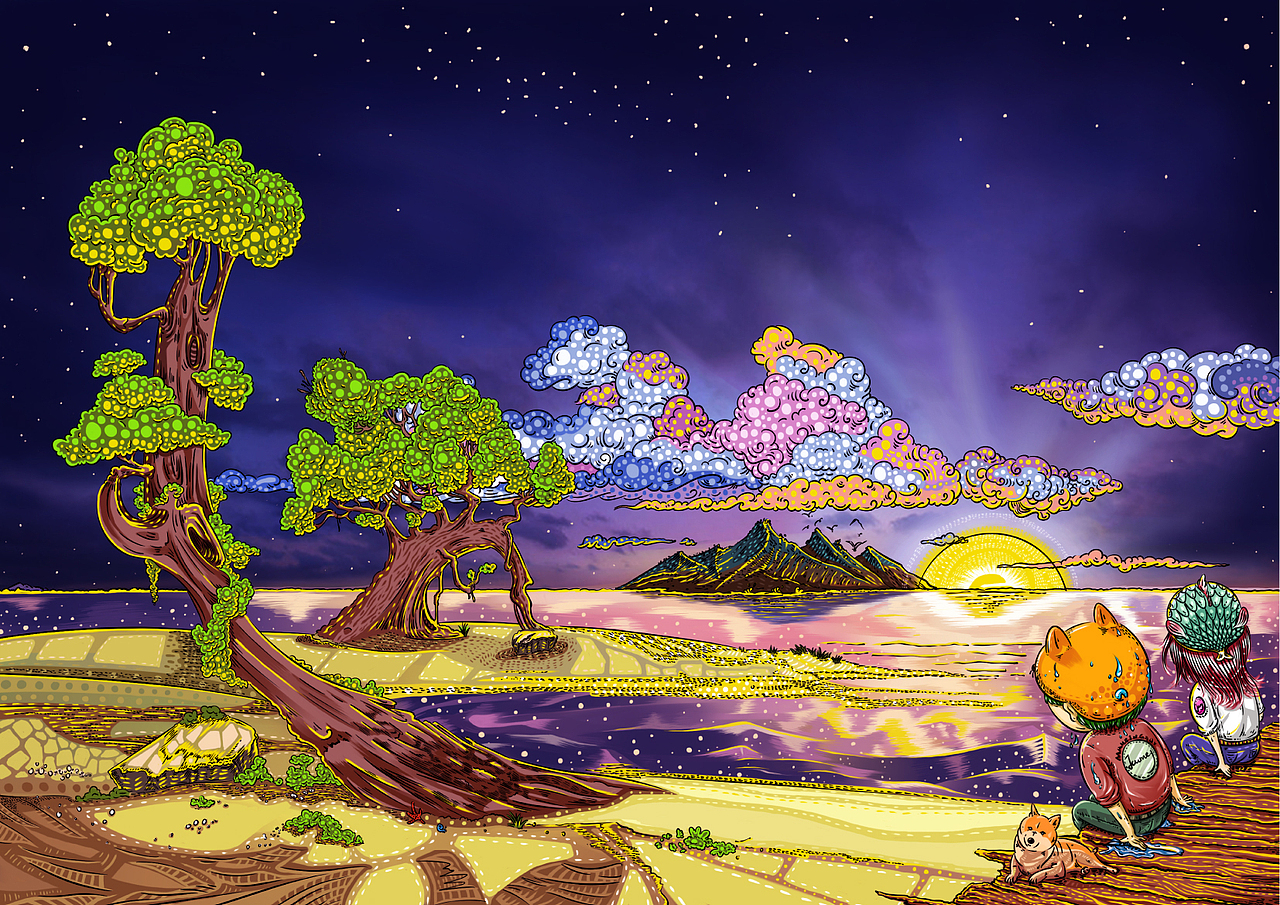 当鲛妮醒来时,发现这里的海水非常浑浊,跟Yomi星球的海洋差别很大(没错,恭喜你来到地球了= =!)于是,鲛妮就开始往岸上游去,这时,有只可怜的单身汪跳海,鲛妮刚好游过就把他救了上来,两人也开始相识,为了不让别人把她当怪物看,鲛妮决定乔装成人类,从此开始体验人类的生活