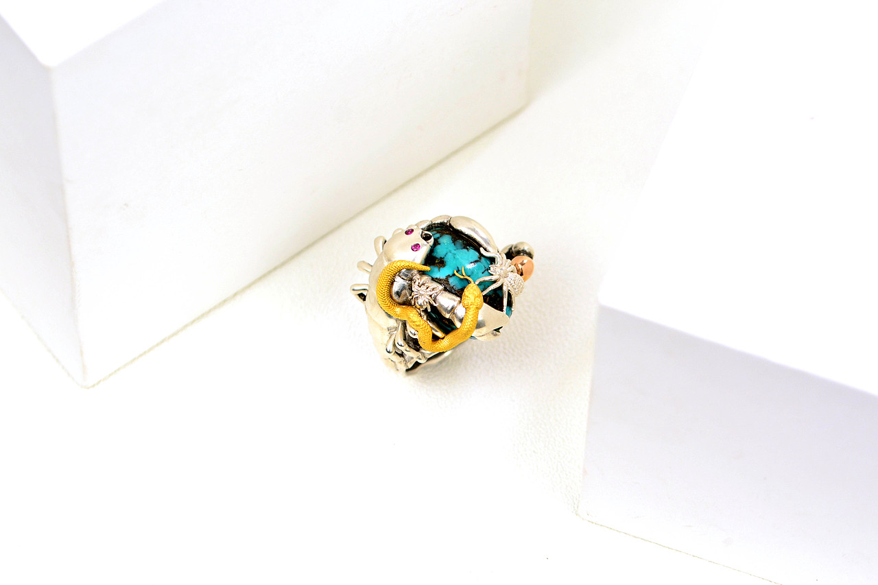 设计师作品|五毒戒指（图ZMjUwOTIxMTIw） - 首饰设计 - 站酷设计师天使原创珠宝设计原创素材 - 站酷ZCOOL