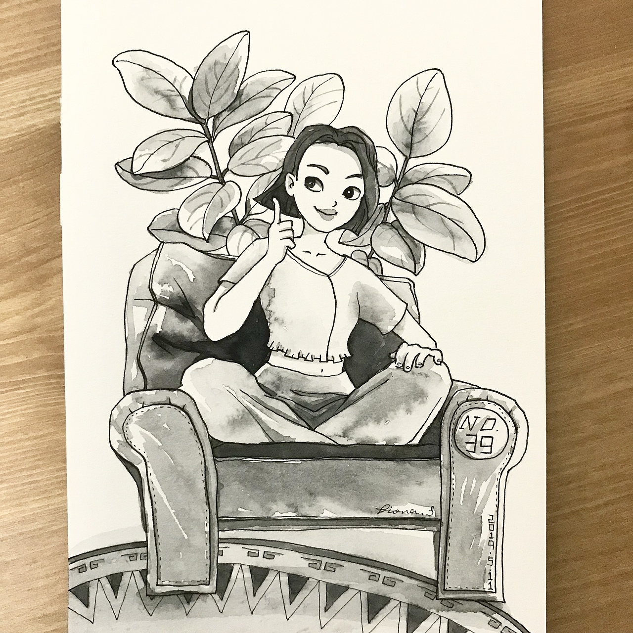 每日一画的小合集(1)——插画师昀耳（图ZMTk3NzQ5MjY0） - 艺术插画 - 站酷设计师昀耳原创素材 - 站酷ZCOOL