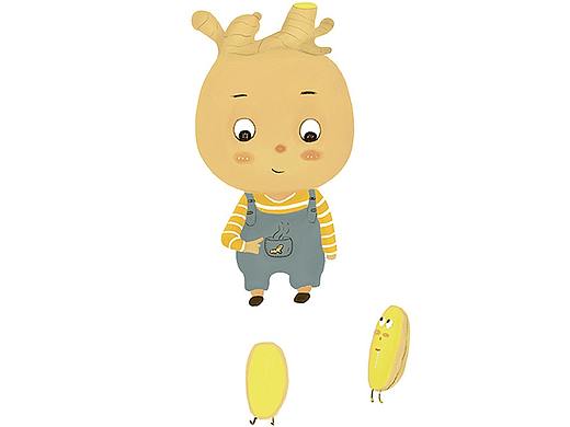 仰正堂品牌形象及商业插画(已商用)