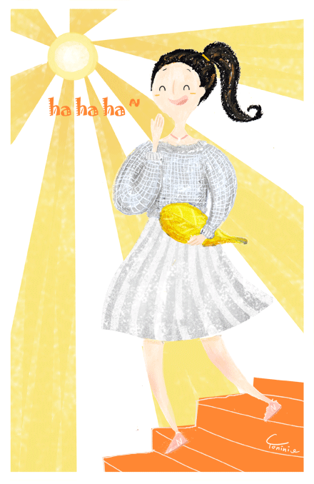 落叶 微风 阳光