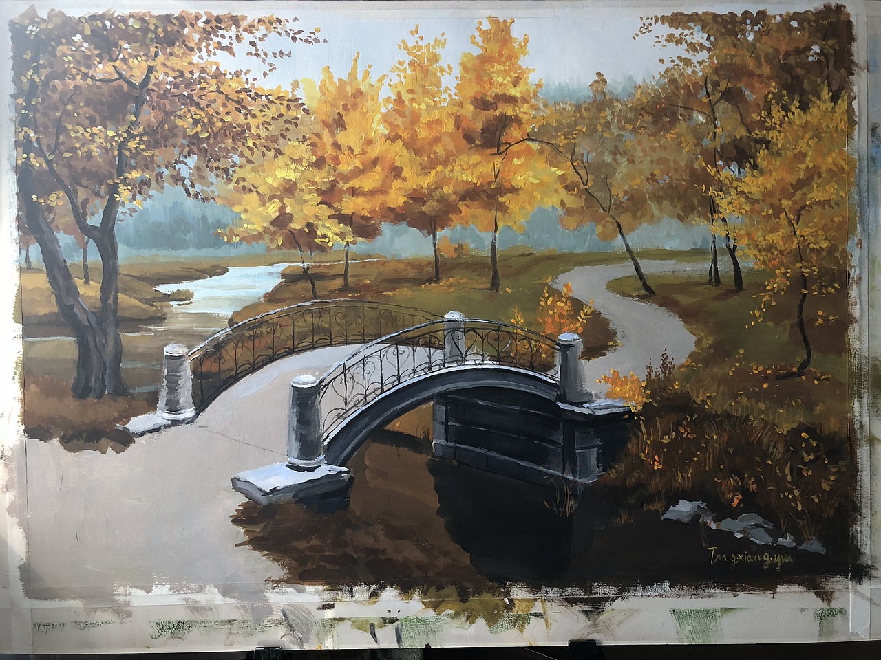 秋（图ZMTM3NDk0MTA0） - 绘画 - 站酷设计师白兔糖唐原创素材 - 站酷ZCOOL