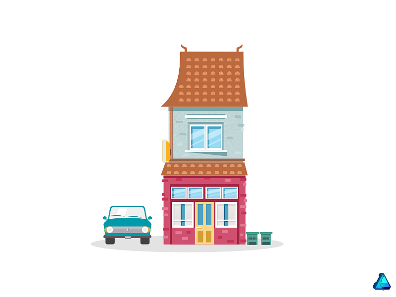 日式商店（图ZNTE5NDI5OTI=） - 概念设定 - 站酷设计师zoeyhao原创素材 - 站酷ZCOOL