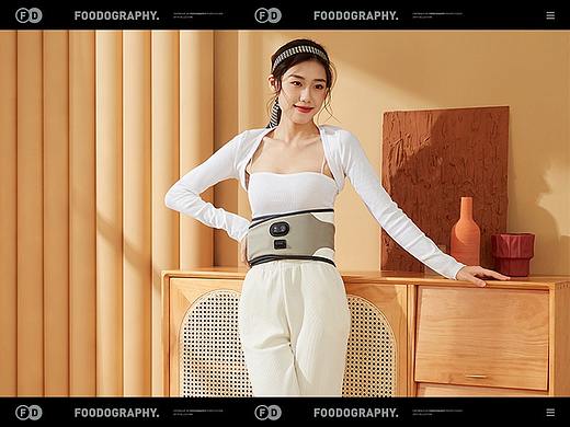 大健康产品摄影 | 舒理佳腰部按摩器 ✖ foodography 