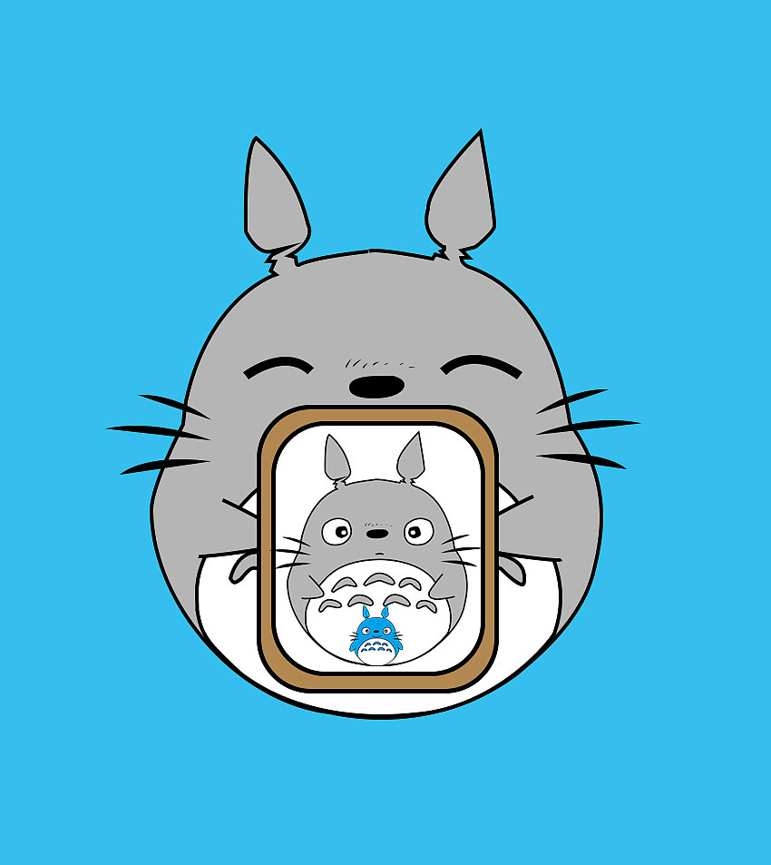 手机图标icon龙猫