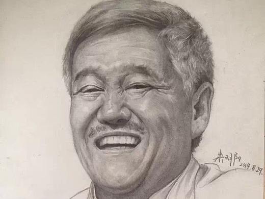 赵本山素描练习