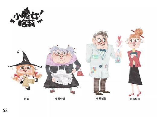 《魔女哈利》人物设定