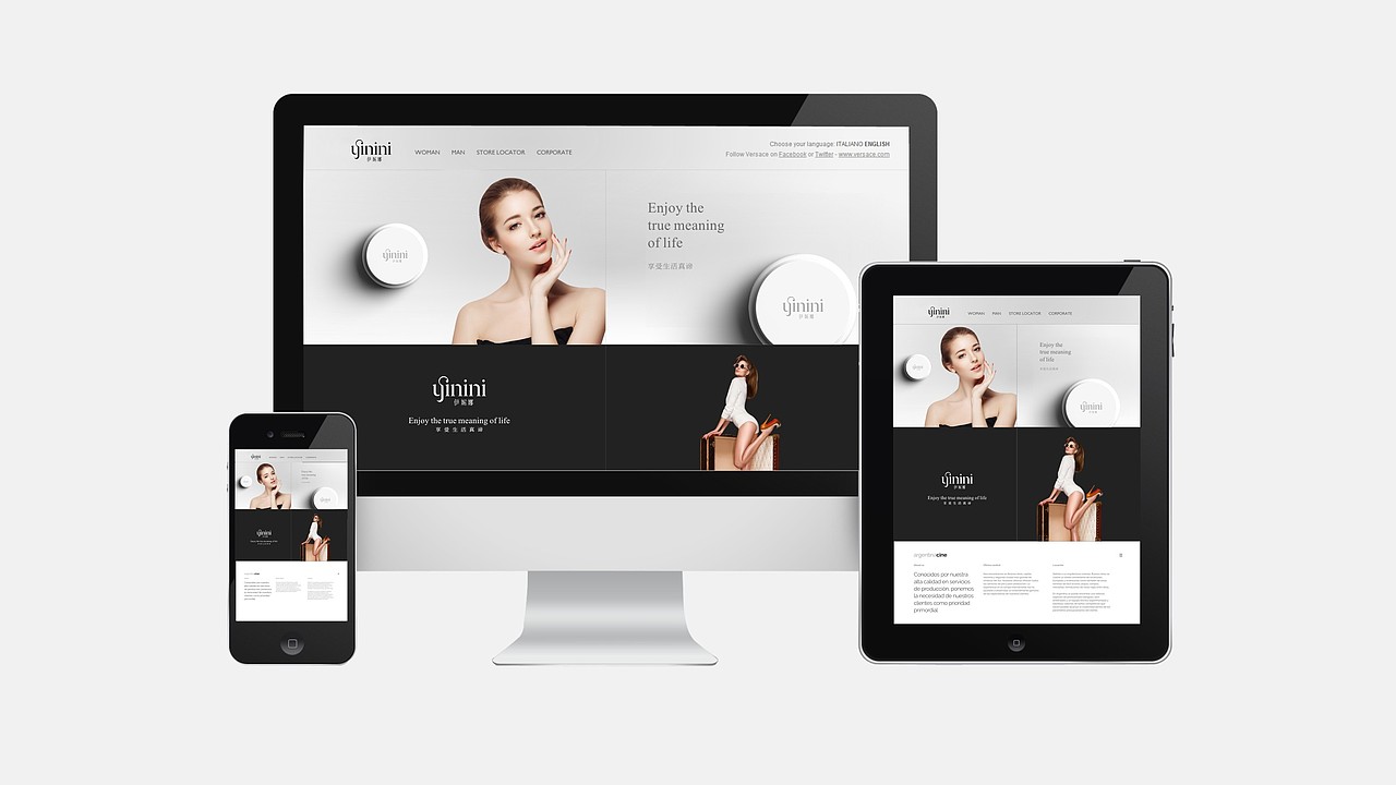 伊妮娜品牌视觉设计