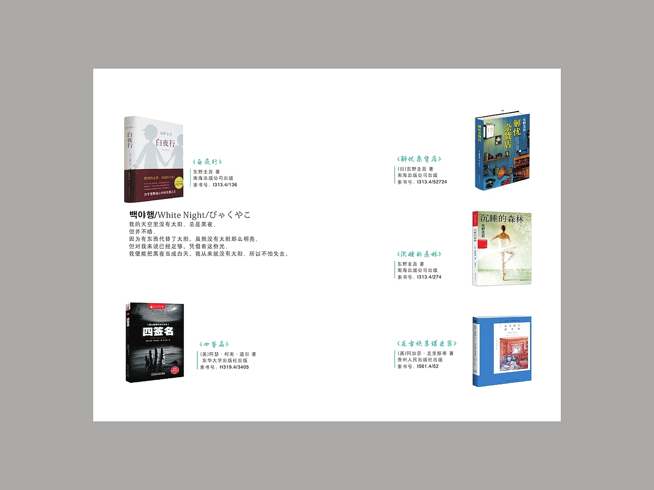 图书馆推荐阅读书籍画册