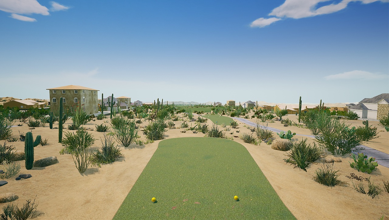 UE4高尔夫球场4（图ZMjY1NzU2MTAw） - 场景 - 站酷设计师freeyy_km原创素材 - 站酷ZCOOL