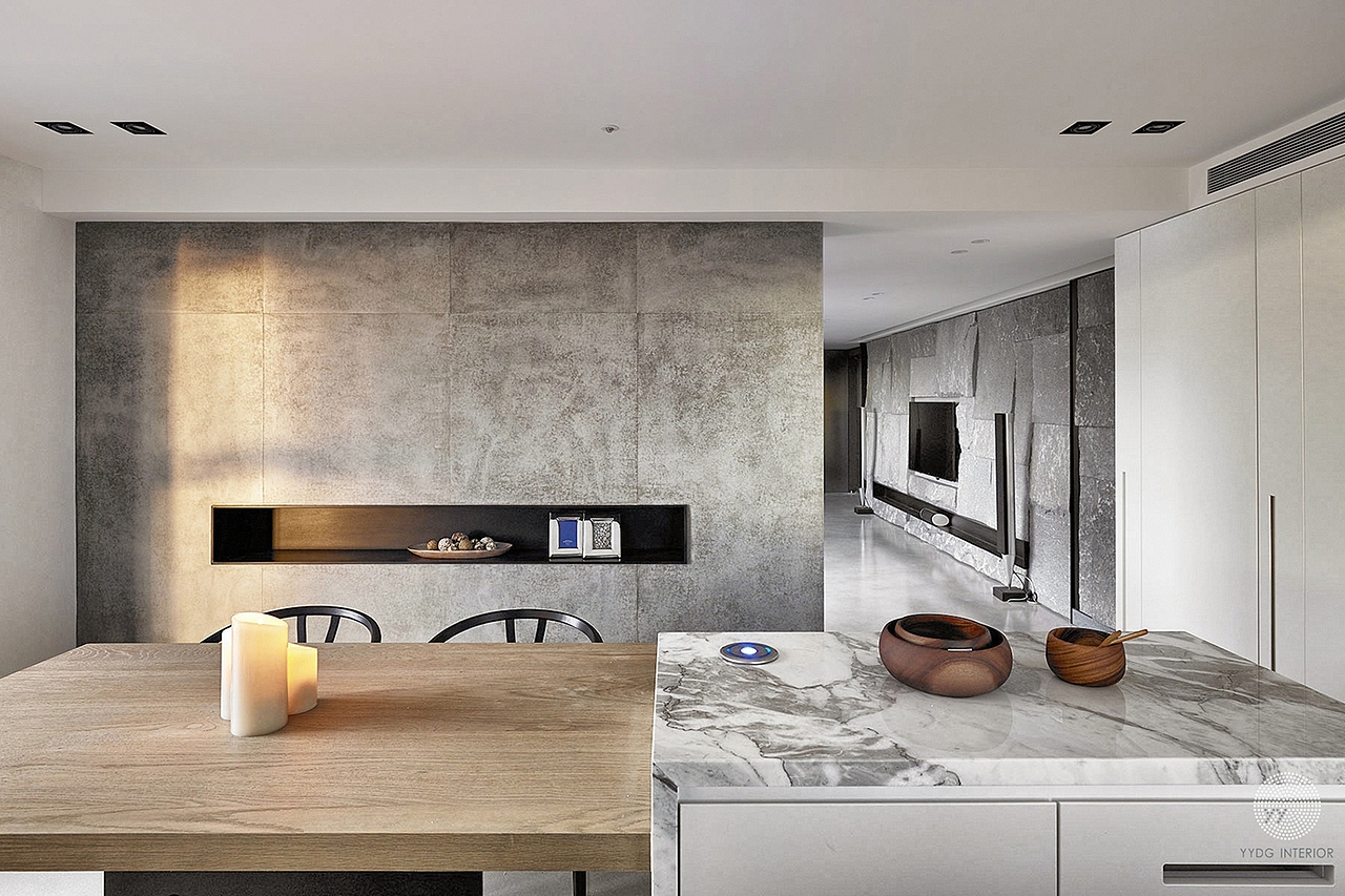 沈阳1918别墅装饰北欧风格厨房吊顶