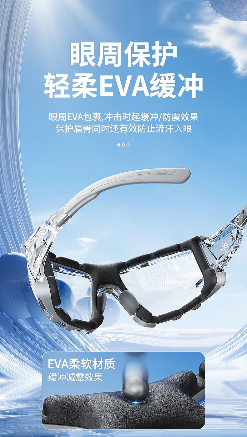 护目镜详情页渲染图