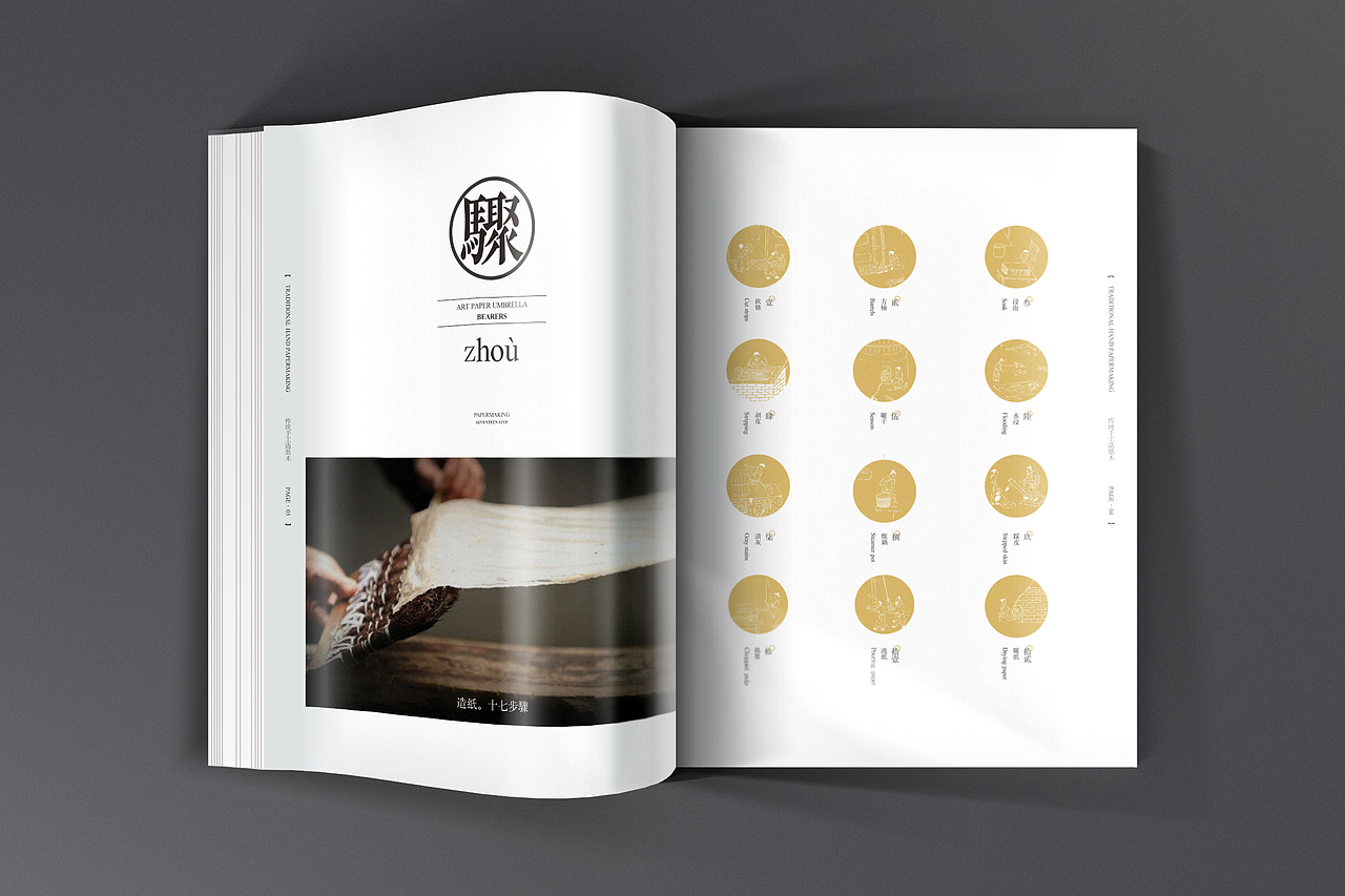 造纸术杂志（图ZNTE2MjA4NjA=） - 书籍/画册 - 站酷设计师Eva静原创素材 - 站酷ZCOOL