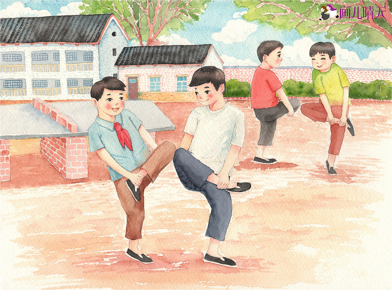 纸本水彩儿童插画系列14幅（图ZMTI4NDk2MjUy） - 儿童插画 - 站酷设计师画儿晴天原创素材 - 站酷ZCOOL
