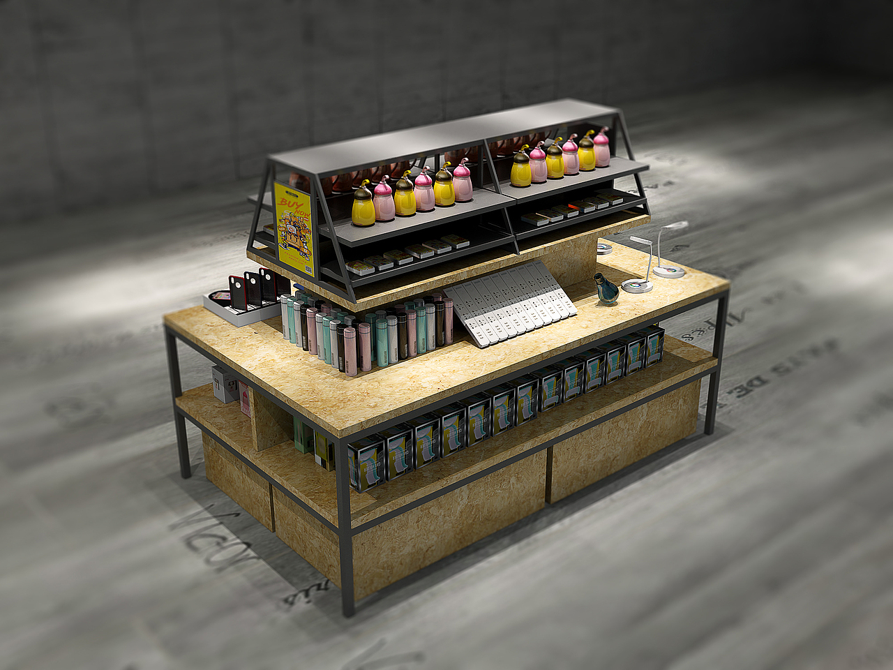 数码潮品展示柜