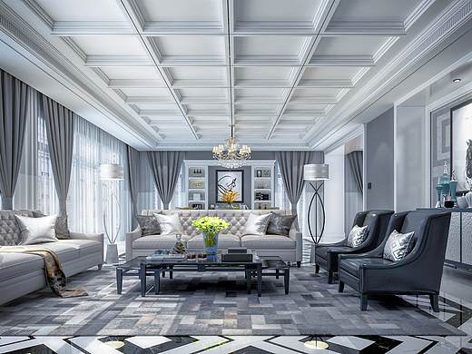 简欧客餐厅（个人主页-ZMzI0NDMwMTY=） - 家装设计 - 站酷设计师1992设计阿睿原创素材 - 站酷ZCOOL