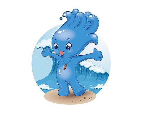 海洋樂園吉祥物設(shè)計(jì)（個(gè)人主頁-ZNDAwNzAyMzY=） - IP形象 - 站酷設(shè)計(jì)師六丁目原創(chuàng)素材 - 站酷ZCOOL