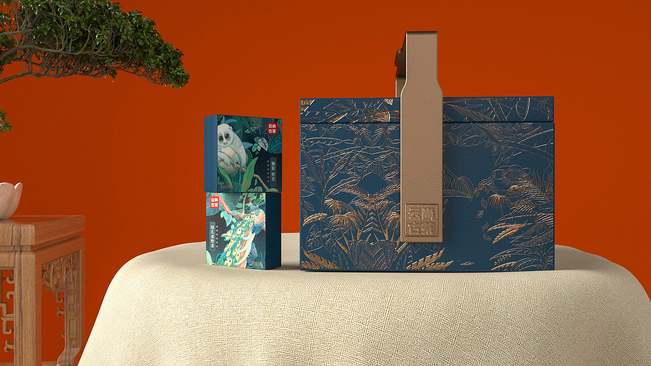 晨狮原创设计 | 云尚古茶包装设计