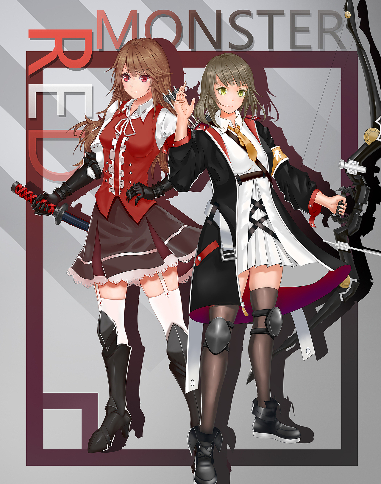 原画班学习进化史（图ZMTMyNDIzOTMy） - 概念设定 - 站酷设计师docnc原创素材 - 站酷ZCOOL