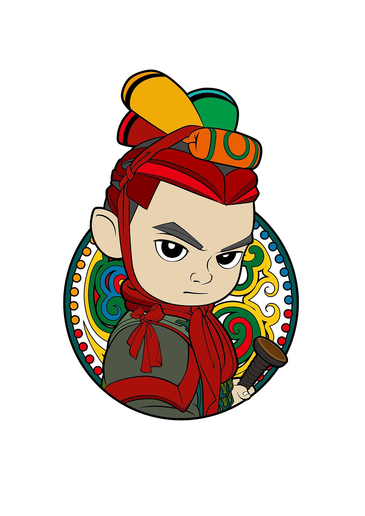 陕西中国体育彩票吉祥物大秦