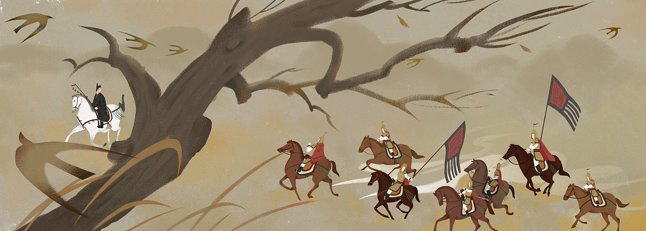 丝绸之路(插画)