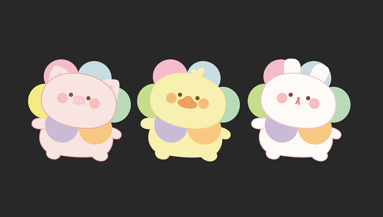 软体蓝笛小公仔