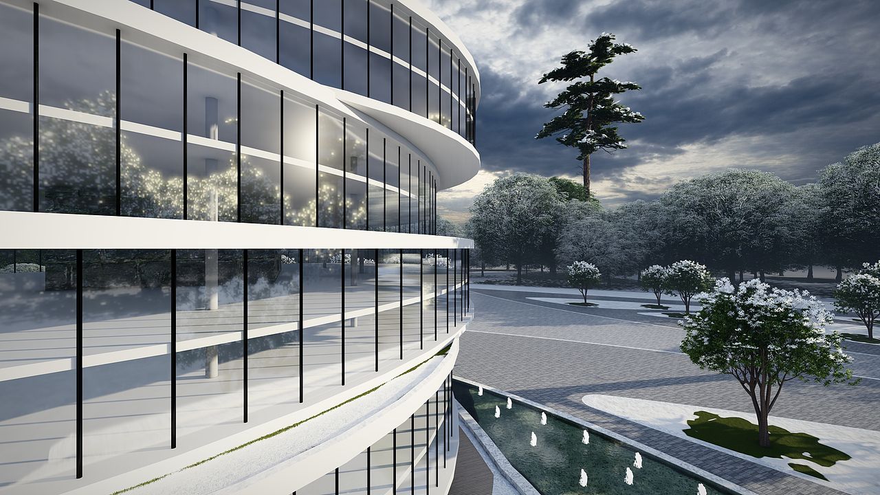 展示区建筑景观效果图（图ZMjUzMDUwOTY0） - 建筑设计 - 站酷设计师噜嚕噜噜鲁鲁修原创素材 - 站酷ZCOOL