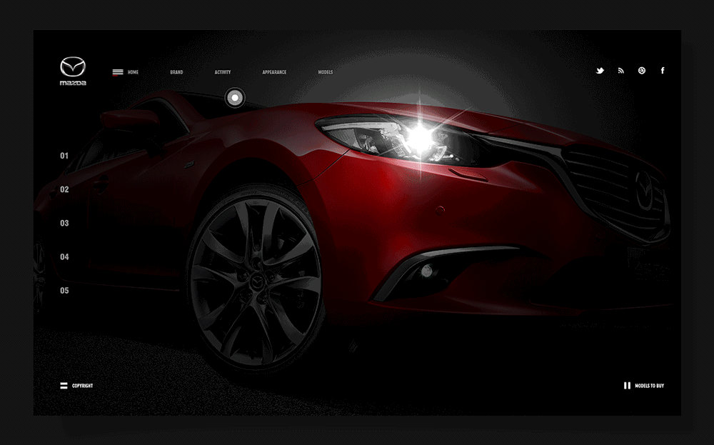 一汽马自达Faw Mazda/企业/网站/交互（图ZNzkzMzEwODA=） - 企业官网 - 站酷设计师Design_Denc原创素材 - 站酷ZCOOL